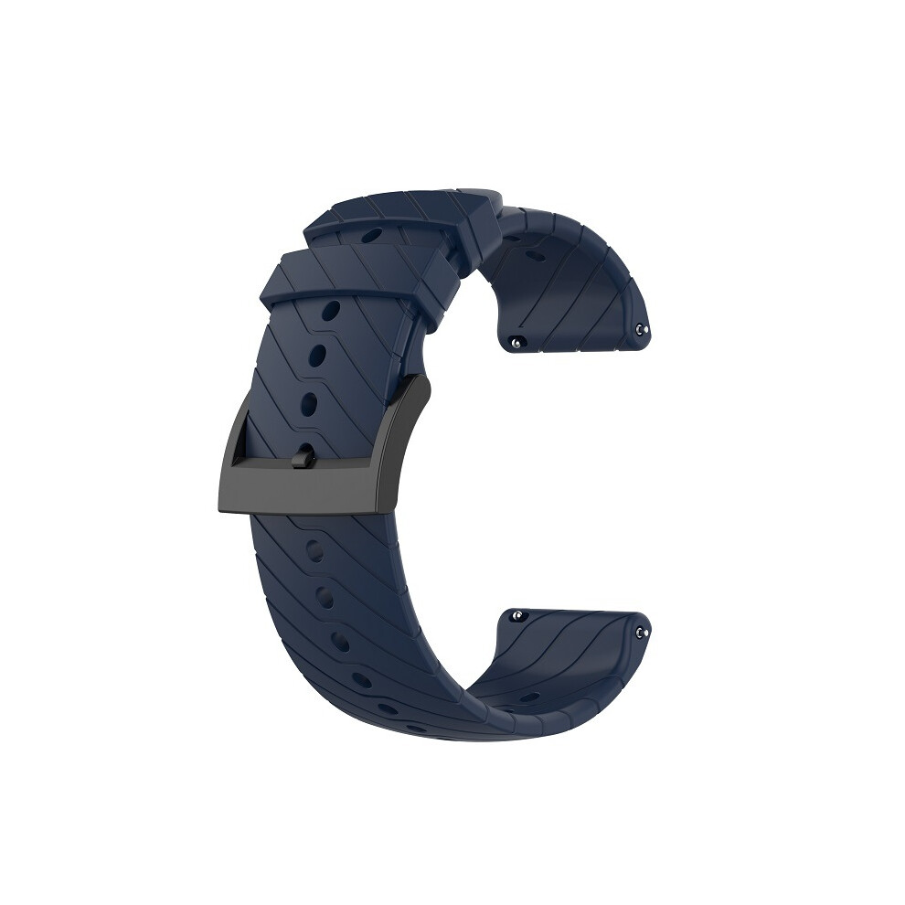 Compatible With Suunto 7/9/9 Baro/D5 Bracelet Silicone Darkblue 7314280162956