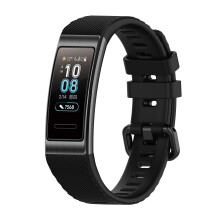 Cinturino per orologio Huawei Band 3/3 Pro/4 Pro Nero TPU