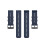 Suunto 7/9/9 Baro / D5 Armband Silikon DarkBlue 4
