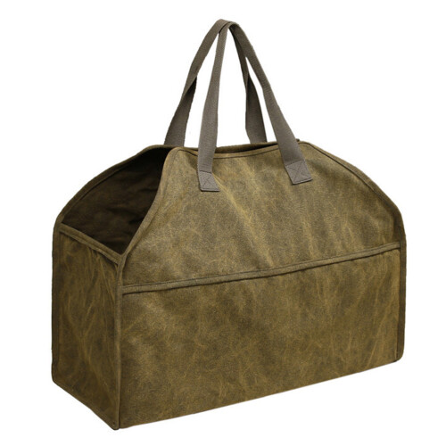 Log Carrier Canvas, Holztransporttasche Aus Baumwolle