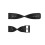 Pulseira Suunto 7/9/9 Baro/D5 de silicone Black 2