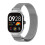 Metallrahmengehäuse mit integriertem Armband für Redmi Watch 4 Silver 2