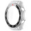 Smartwatch-Hülle mit Displayschutzfolie Silver 1