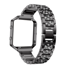 Uhrenarmband mit Schutzrahmen für Fitbit Blaze Black
