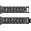 Διαμαντένιο ανοξείδωτο ατσάλι Fitbit Blaze Smartwatch band compatible with Fitbit, μαύρο με πλαίσιο 3