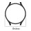 Θήκη PC Half-Pack για Samsung Galaxy Watch6 40mm – Μαύρη Προστασία 6