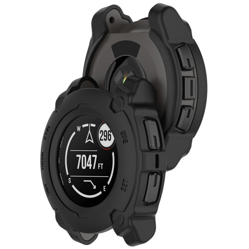 Θήκη Προστασίας Garmin Instinct E (45mm) – Θωράκιση από TPU σε Μαύρο Χρώμα 1