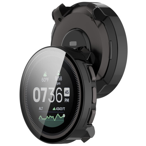 Θήκη προστασίας οθόνης και σώματος για Suunto Vertical - Μαύρη 1