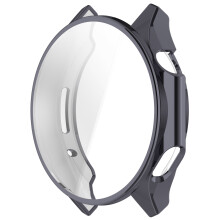 Galvanisierte Gunmetal TPU Hülle für Oppo Watch X2/OnePlus Watch 3 DarkGrey