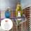 Parrot Bird Weiße Baumwollstoff Zu Set 5