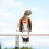 Parrot Bird Weiße Baumwollstoff Zu Set 7
