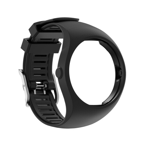 Bracciale Polar M200 in silicone Nero 1