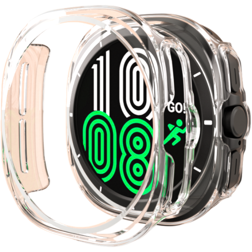 47mm Ultra-Thin Translucent Case for Samsung Galaxy Watch 7 Black 1