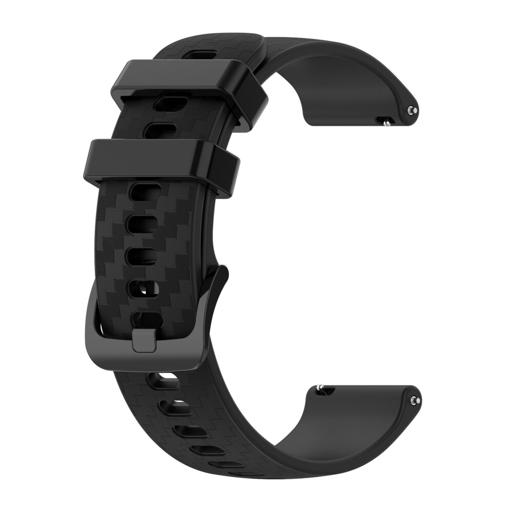Silicone Watchband For Garmin Vivoactive 4 / Venu 22 Mm 0 Black 7314280291946