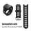 Correa de reloj silicona Garmin Forerunner 910XT Black 5