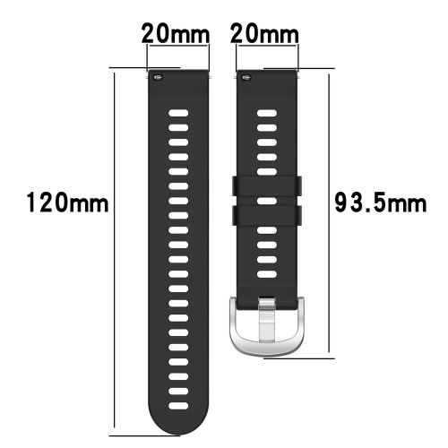 Silikon-Uhrenarmband Grey 2