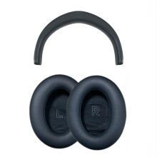 Ohrpolster und Kopfbügelkissen für Bose QC Ultra Black