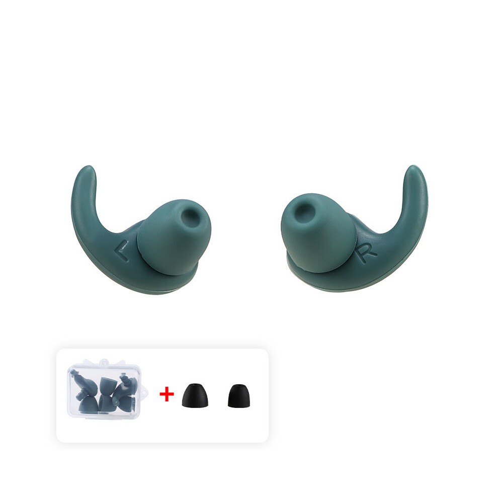 Inf Green Comfortable Noise Reducing Earplugs For Sleeping And Sound Blocking