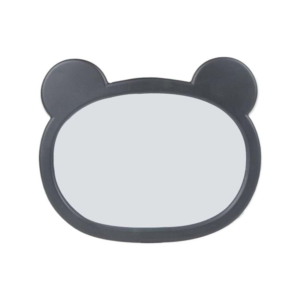 360 Degree Rotating Baby Car Mirror 6.69x6.69 Shatterproof Rearview Cartoon Frame Rear-Facing Safety Monitor Backseat