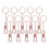10Pcs Compact Number Holders Metal Memo Clips for Decor 8