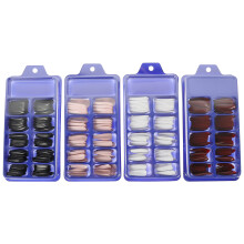 400 Stuks Gel Nail Tips Hars Wit Voor Lengte