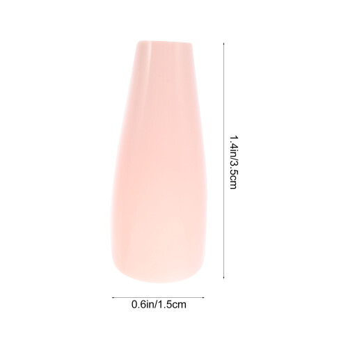 400 Stuks Gel Nail Tips Hars Wit Voor Lengte 1