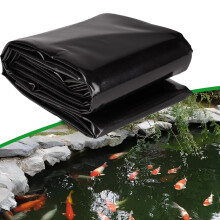 Heavy Duty Pond Liners HDPE Pond Liner 3x4M 4x6M 5x8M 7x10M Black 4x10M Damp Proof Membrane Polythene Sheet