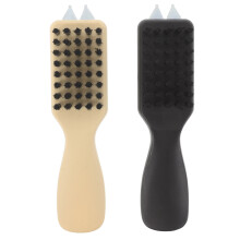 2Stk Golf Reinigungsbürste Mit ABS, Doppelseitig Für Schuhe & Schläger