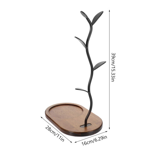 Mlins Cup Storage Rack Mug Tree Mit Wasserablauf Für Kaffeetassen 1