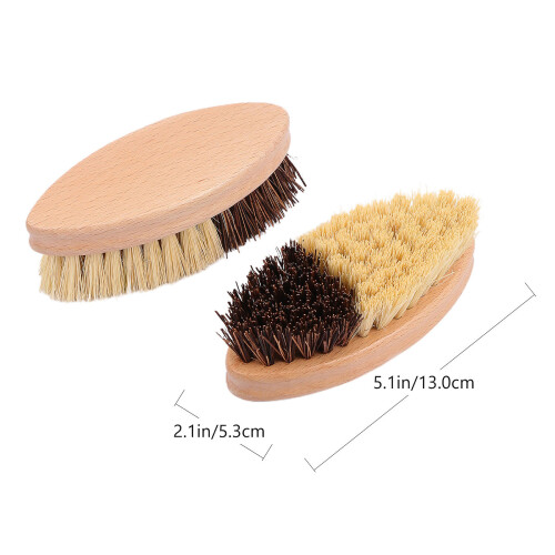 2Stk Holz Reinigungsbürste Für Und Gemüse 1