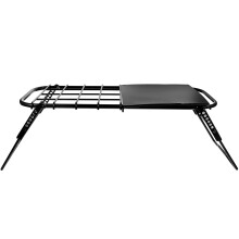Leichter Foldable Campingtisch Metall Stahl Outdoor Schwarz