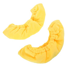 1 Paar Eisschuhüberzieher In Gelb Polyester Zum Schutzgebrauch