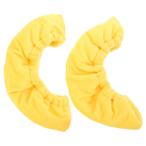 1 Paar Eisschuhüberzieher In Gelb Polyester Zum Schutzgebrauch 2
