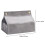 Napkinhalter Papiertuchspender Wischtuch Organizer Büro Grau 2