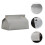 Napkinhalter Papiertuchspender Wischtuch Organizer Büro Grau 5