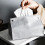 Napkinhalter Papiertuchspender Wischtuch Organizer Büro Grau 9