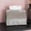 Napkinhalter Papiertuchspender Wischtuch Organizer Büro Grau 7