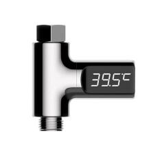 LED Display Shower Thermometer Home Use Water Temperature Monitor Digital Temperature Meter For Kitchen And Bathroom