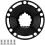 Aluminium Alloy Chainring Claw Adapter 110BCD Conversion For Crank Compatibility 8-Bolt With Screw 2