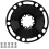 Aluminium Alloy Chainring Claw Adapter 110BCD Conversion For Crank Compatibility 8-Bolt With Screw 3