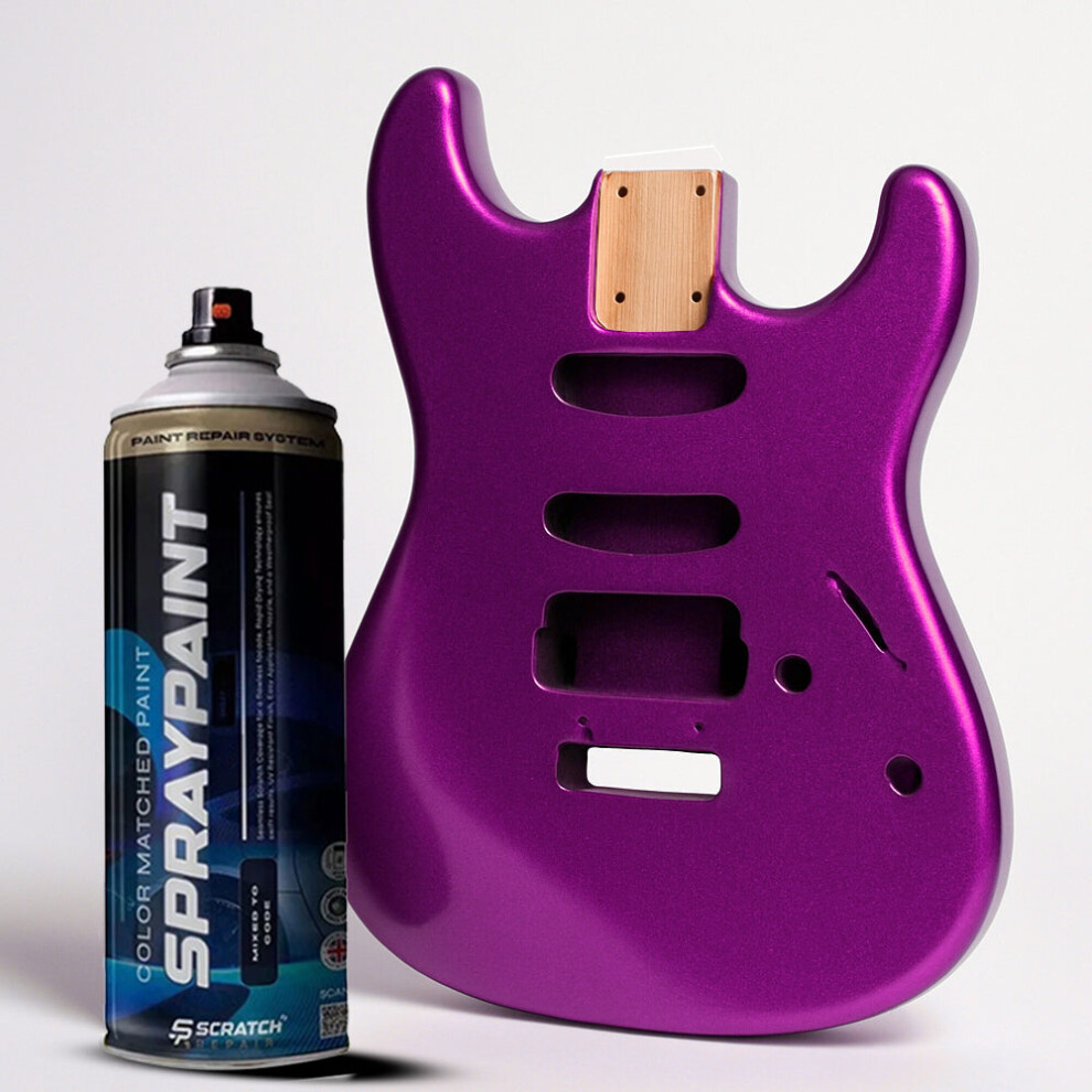 Hot Pink Nitrocellulose Guitar Finish Spray High Gloss 400Ml Aerosol 5060934195086