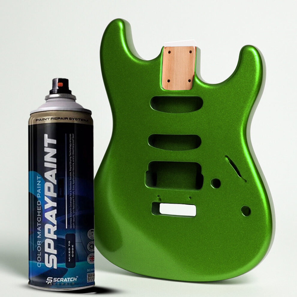 Kelly Green Nitrocellulose Guitar Finish Spray High Gloss 400Ml Aerosol 5060934195123