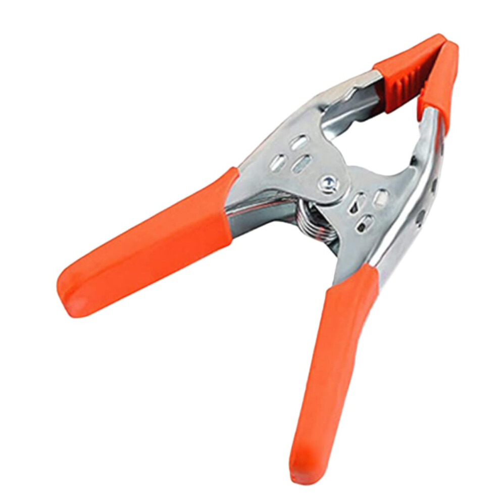Clip For Quilt Clamps, Heavy Duty Metal, Carpentry Fixing Clamp, Multi-Purpose Spring, Orange 9354506227272