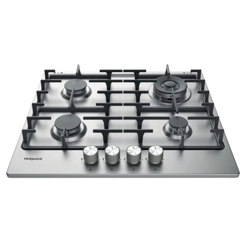 Hotpoint Hotpoint PPH60GDFIXUK 59cm Gas Hob - Silver