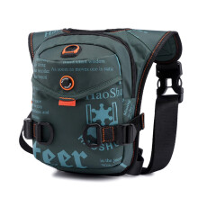 Thigh Drop Leg Bag For Men Women With Leg Strap Sling Bag Crossbody Chest Pack Motorcycle Travel Outdoor Dark Green