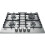 Hotpoint Hotpoint PPH60GDFIXUK 59cm Gas Hob - Silver 6
