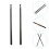 Drumsticks Mit Grip Schwarz 1 Paar 4