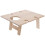 Folding Wine Table Square Snack 4