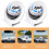 2St Dashboard Kompasballen Voor Auto En Rvs Navigatie 7