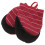 Ovenhandschuhe Sicherheitshandschuhe Backen Rot Baumwolle 6